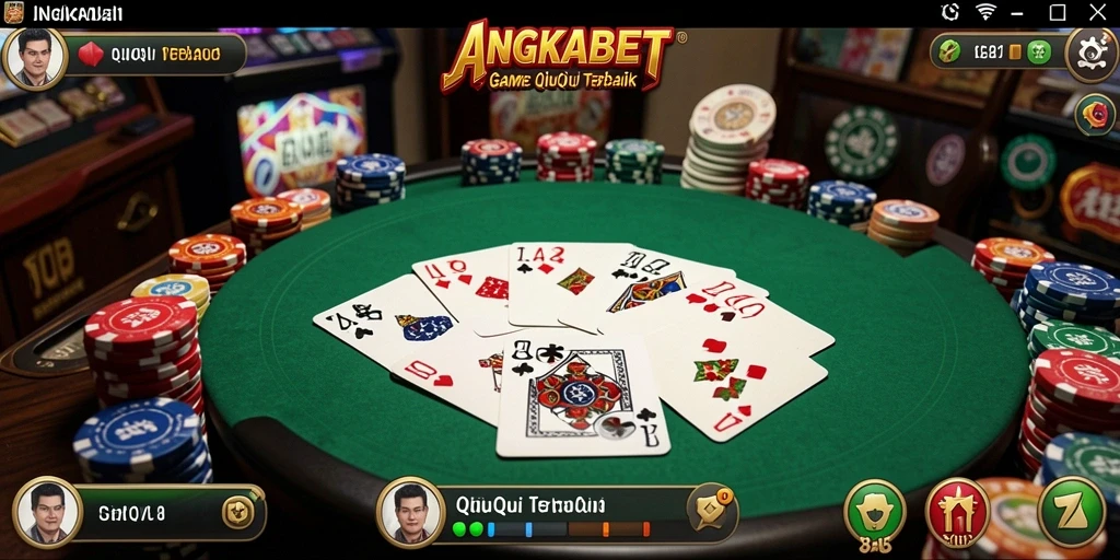Gameplay seru dan menantang di ANGKABET QiuQiu.