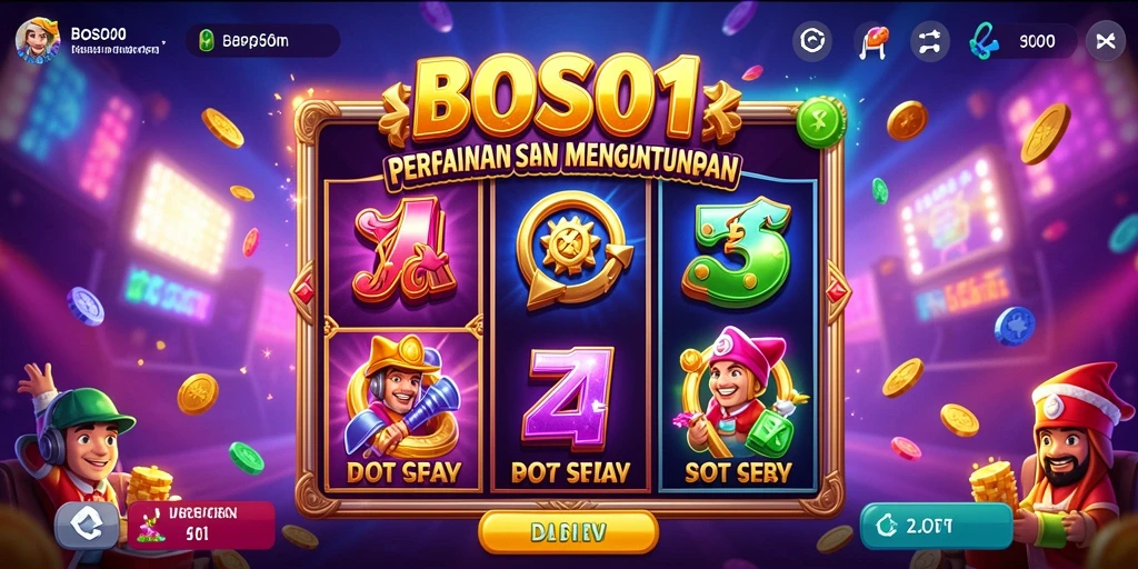 Tampilan menarik dari gameplay slot yang seru dan menghibur.