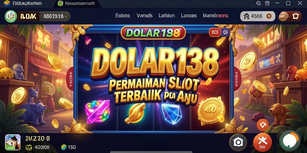 Tampilan gameplay seru DOLAR138 dengan tema Slot yang menarik.