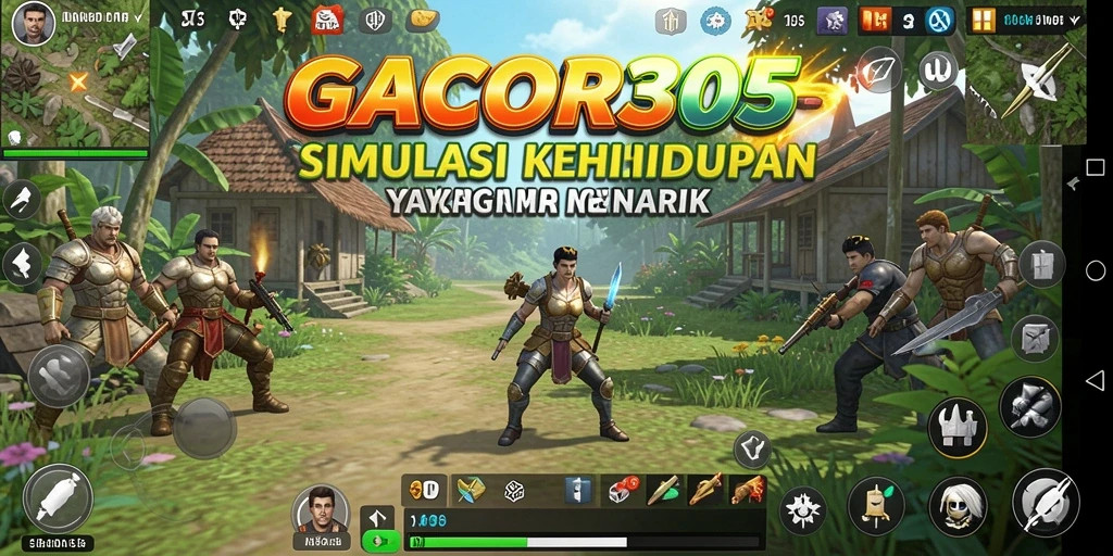 Tampilan gameplay GACOR305 yang memukau dan interaktif.