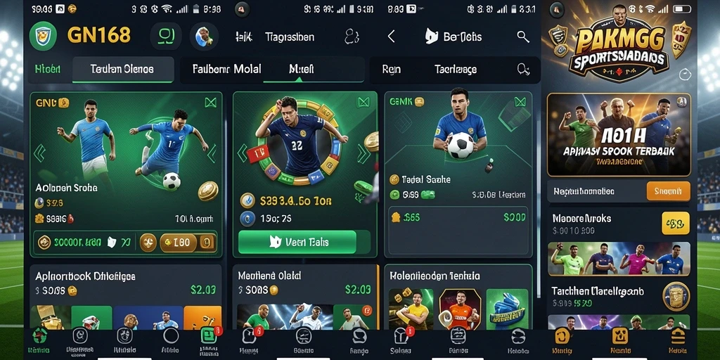 Tampilan menarik dari gameplay GN168 dalam taruhan olahraga.