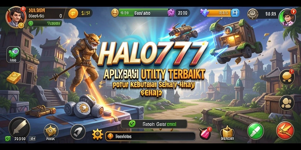 Tampilan antarmuka pengguna HALO777 yang modern dan fungsional.