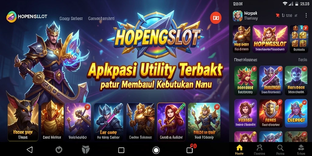 Tampilan antarmuka utama HOPENGSLOT yang intuitif dan mudah digunakan.