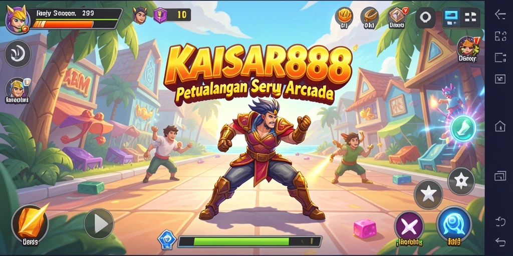 Screenshot utama KAISAR888 menampilkan gameplay yang seru dan penuh aksi.