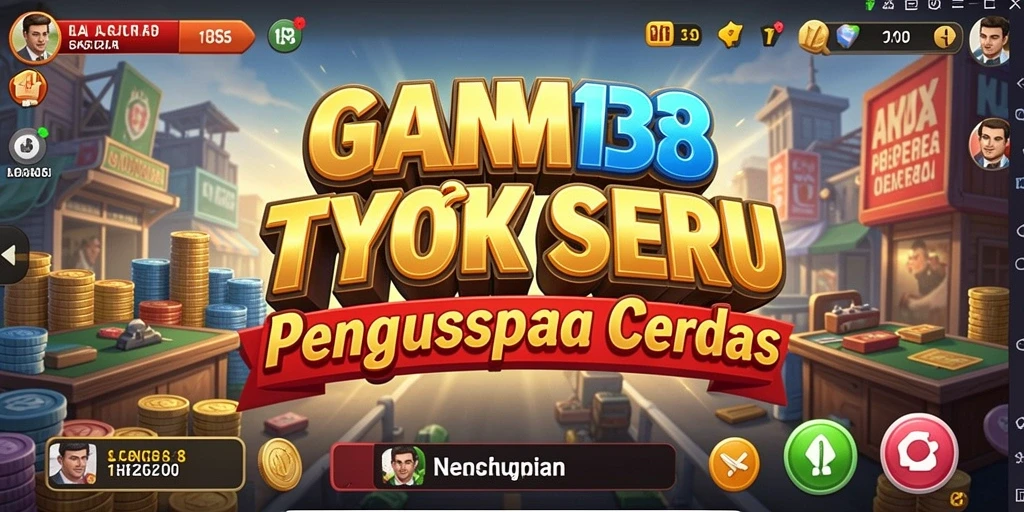 Screenshot gameplay LANCAR138 menampilkan keseruan simulasi bisnis.