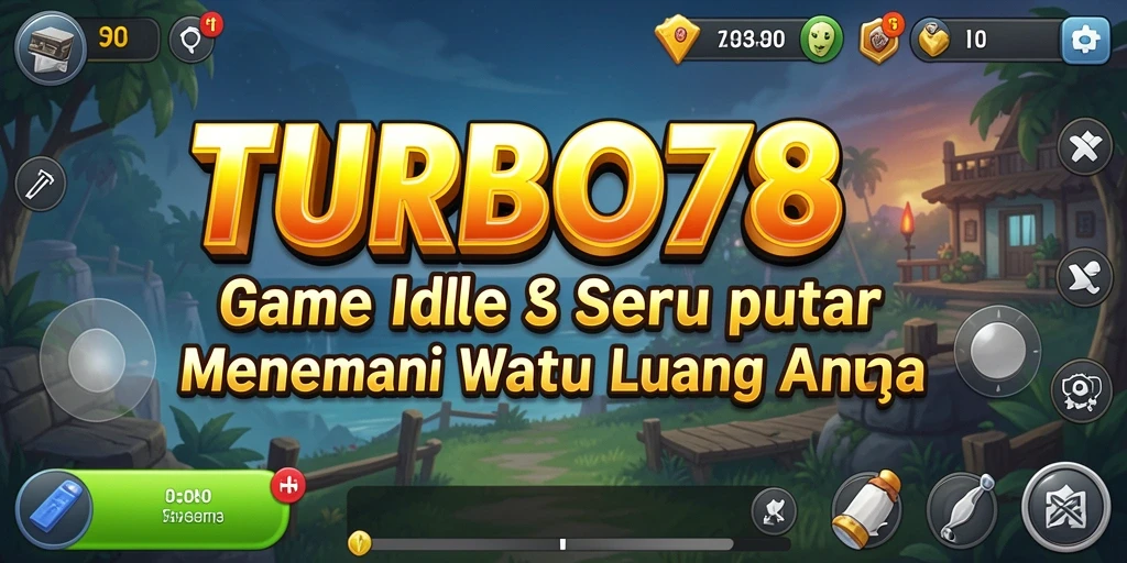 Tampilan gameplay Idle yang menarik di TURBO78.