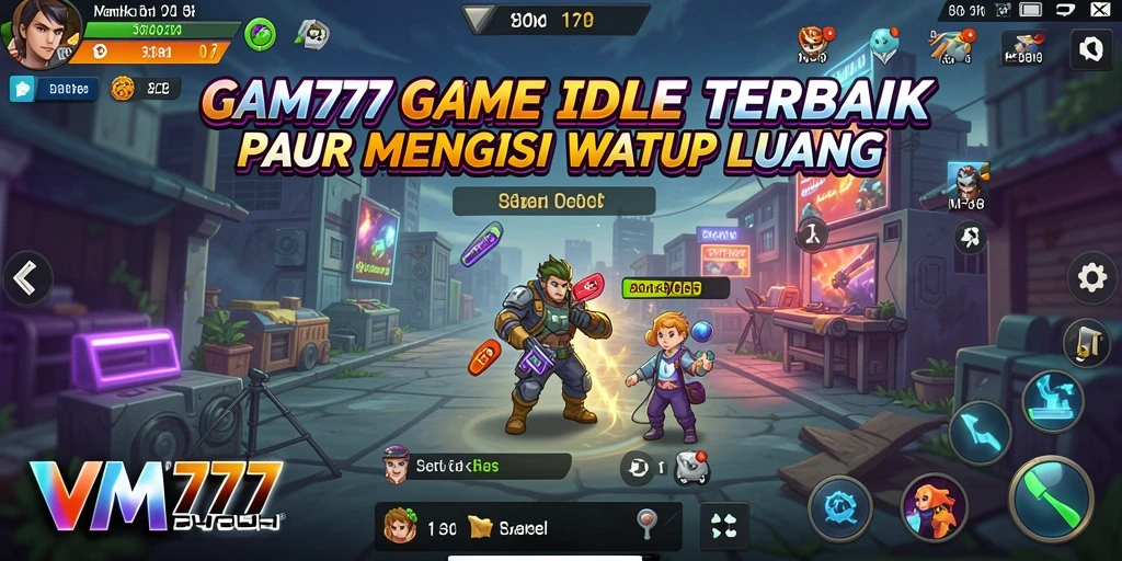 Tampilan utama gameplay VM777 yang seru dan menarik.